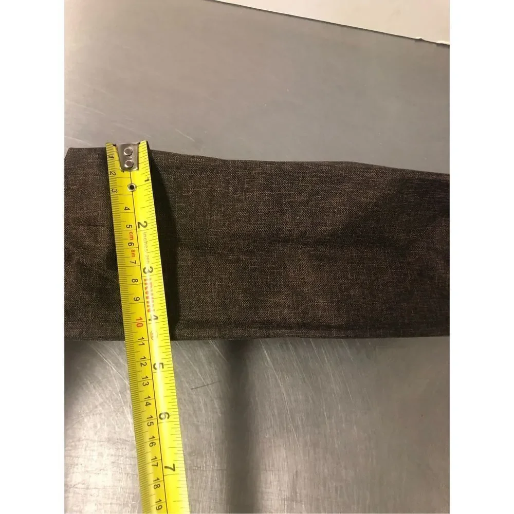 🌼5for$25🌼Every Man Jack Men’s Brown and Red Travel Luggage Zip Up Pouch